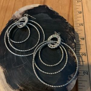 Large Multi hoop earrings